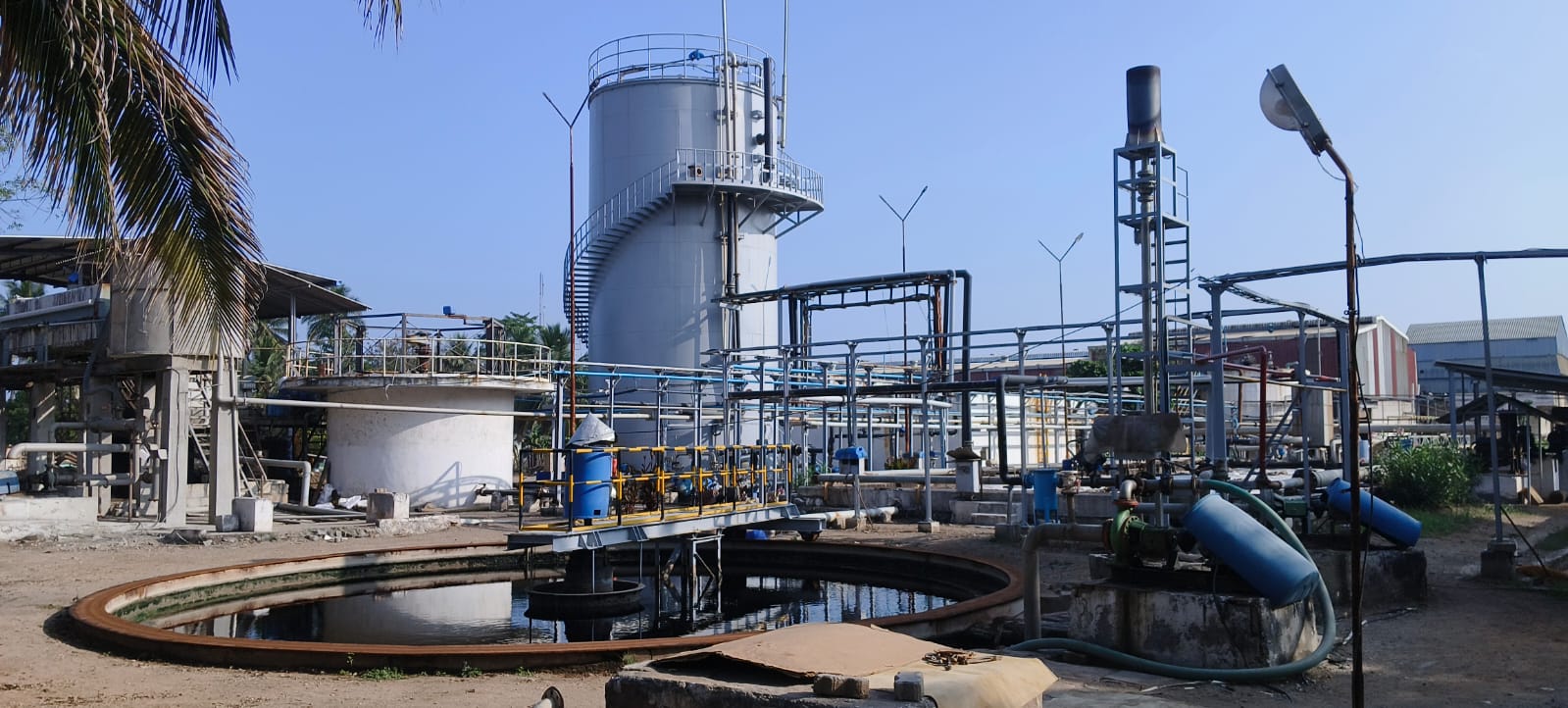 Akshera Papers water recycling and treatment system